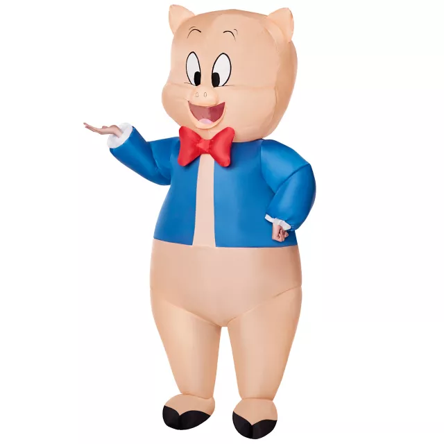 Adult Porky Pig Inflatable Costume - Looney Tunes