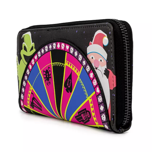 Loungefly The Nightmare Before Christmas Roulette Wheel Zip Wallet