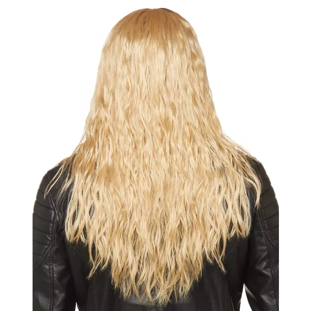 Blonde Glam Metal Wig