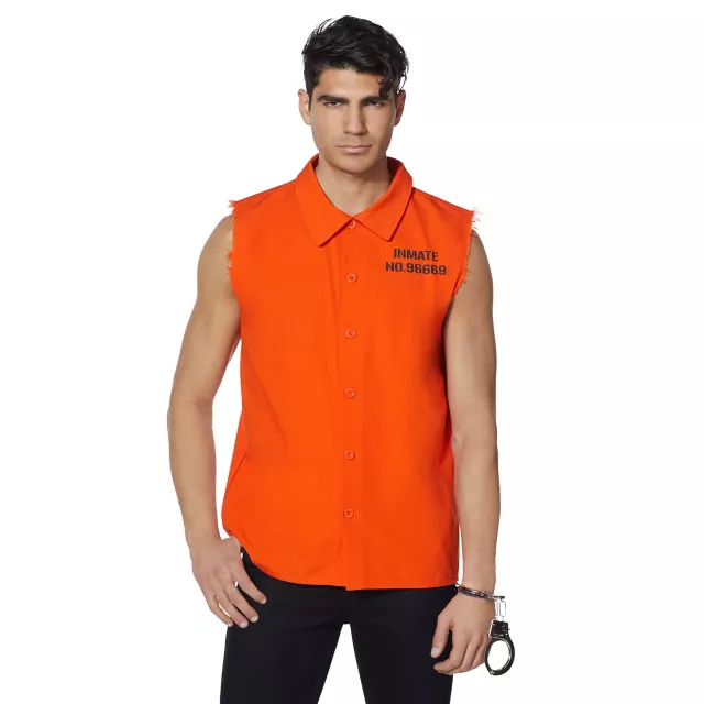 Adult Orange Inmate Shirt