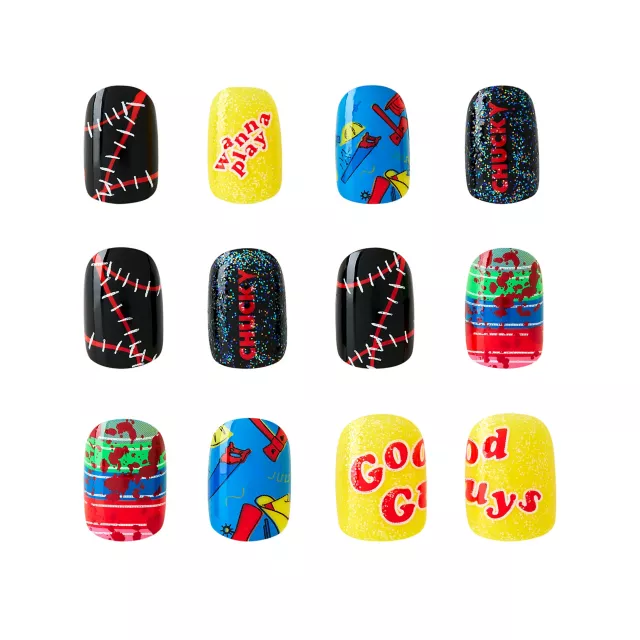 Kids Chucky Press On Nails