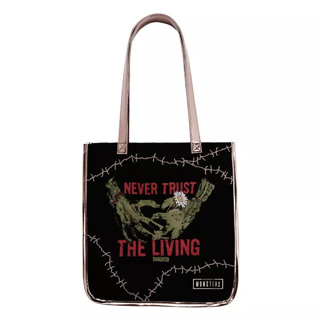 Never Trust the Living Tote Bag - Universal Monsters