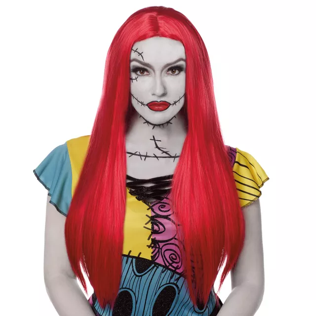 Heat Resistant Sally Wig - The Nightmare Before Christmas