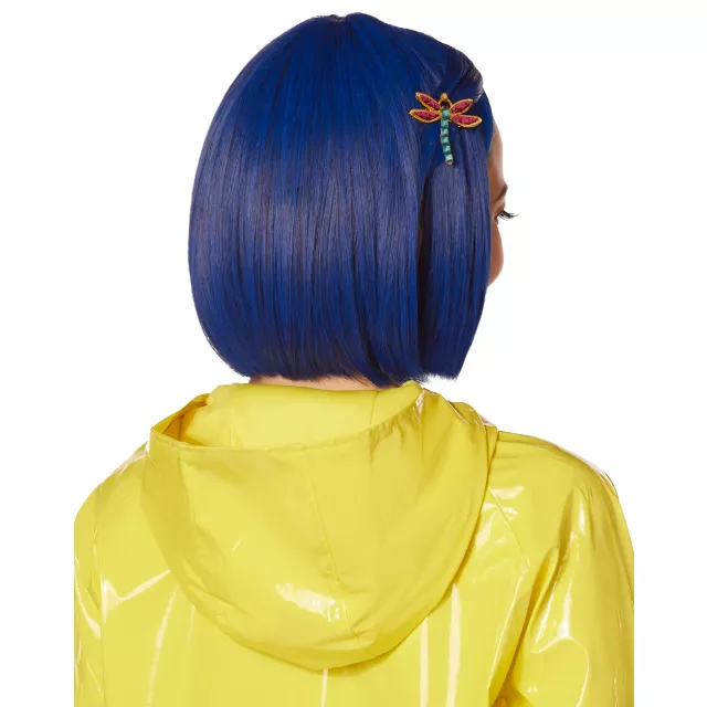 Coraline Wig with Dragonfly Clip