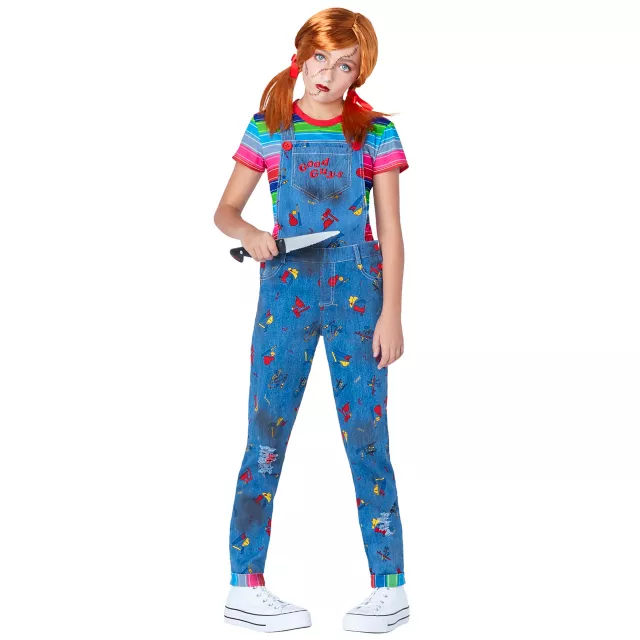 Kids Chucky Overalls Costume