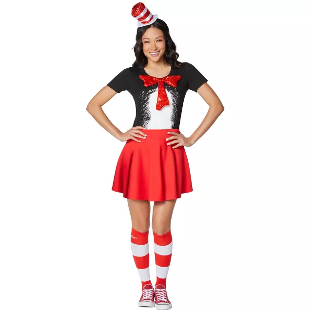 Adult Cat in the Hat Costume Kit - Dr. Seuss