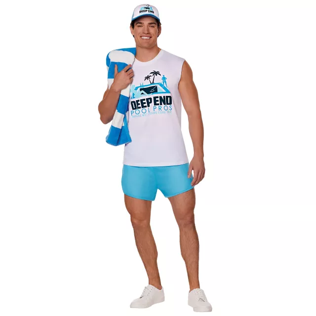 Adult Pool Boy Costume Kit