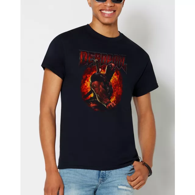 Deadpool Explosion T Shirt - Marvel