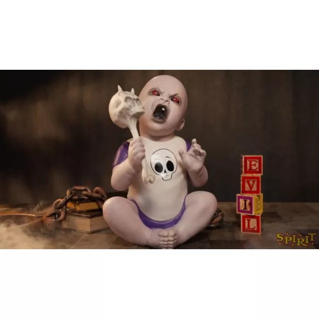Clobberin' Claude Zombie Babies ® Animated Prop