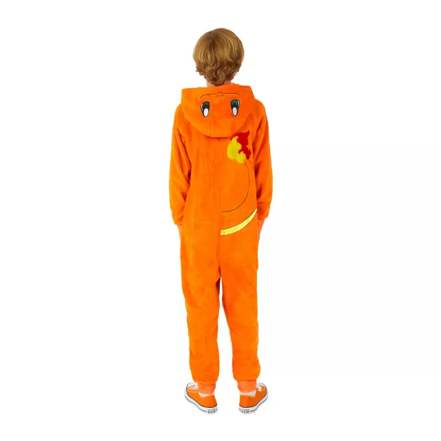 Kids Hooded Charmander Jumpsuit - Pokémon