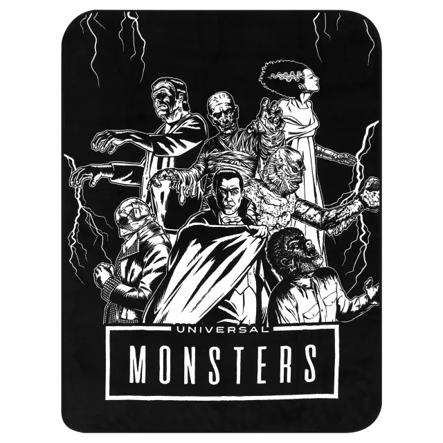 Universal Monsters Fleece Blanket