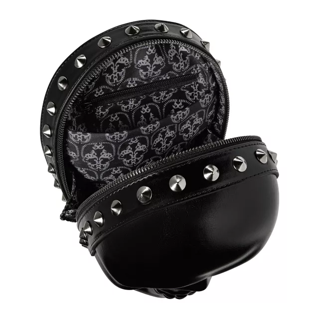 Black Skull Crossbody Bag