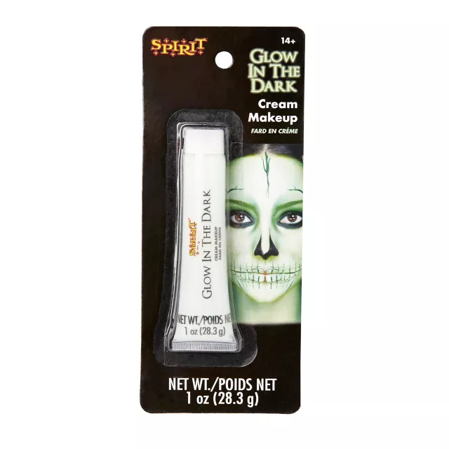 Glow in the Dark Cream Makeup