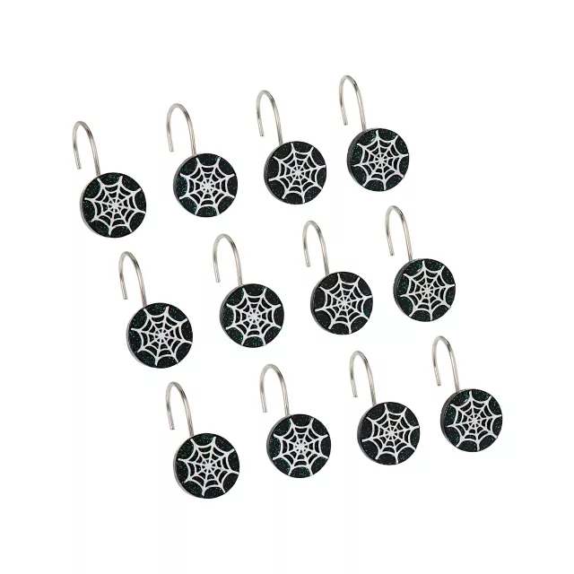 Spider Web Shower Hook Set