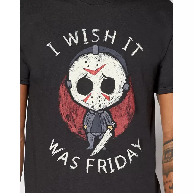 I Wish It Was Friday Jason Voorhees T Shirt - Friday the 13th