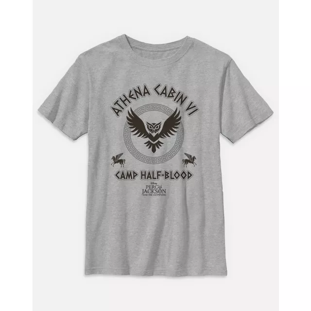 Kids Percy Jackson Camp Half-Blood Athena Cabin VI T Shirt