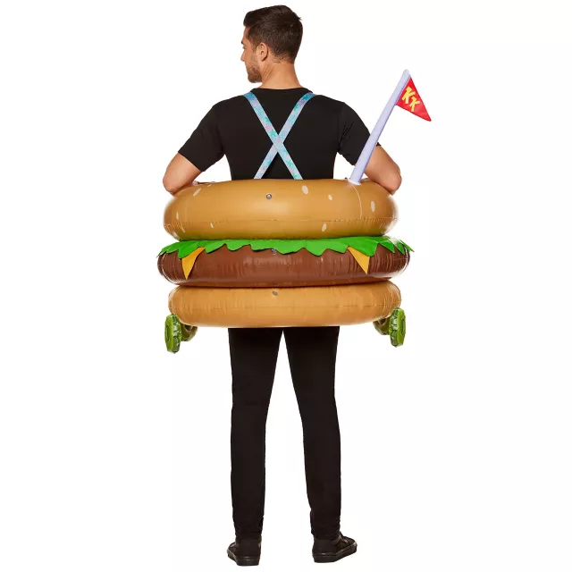 Adult Patty Wagon Ride-Along Inflatable Costume - SpongeBob SquarePants