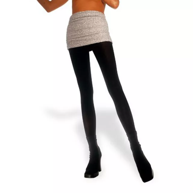 Opaque Tights - Black