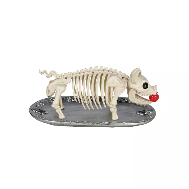 Skeleton Pig on a Platter