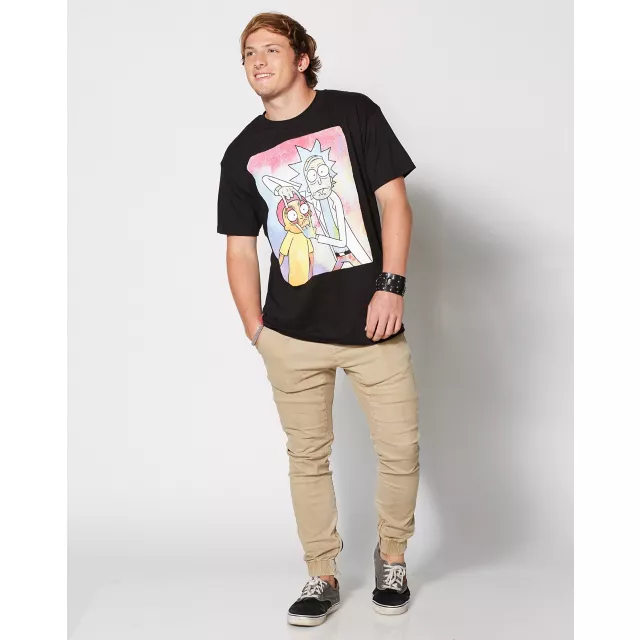 Neon Rick and Morty T Shirt