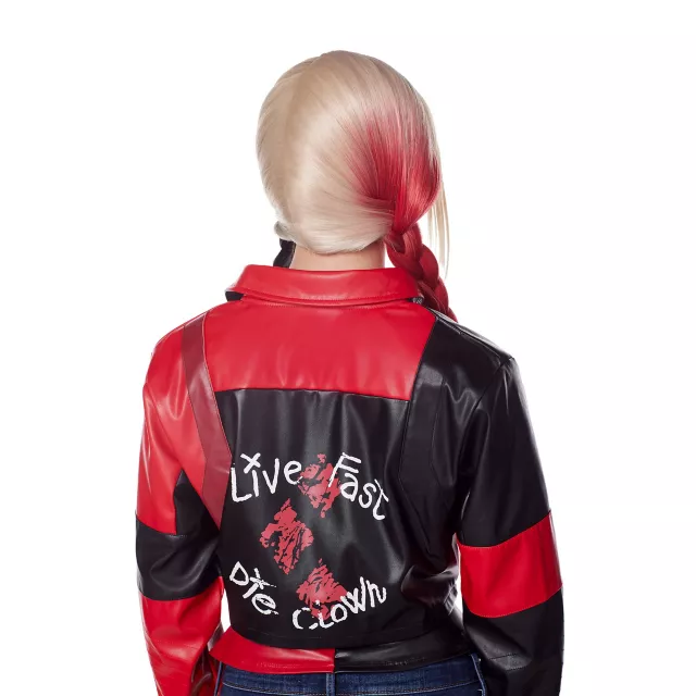 Adult Harley Quinn Moto Jacket - C The Suicide Squad
