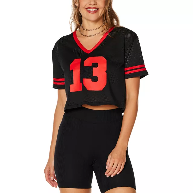 Cropped Black 13 Jersey