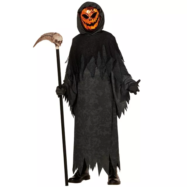 Kids Chrome Pumpkin Reaper Costume
