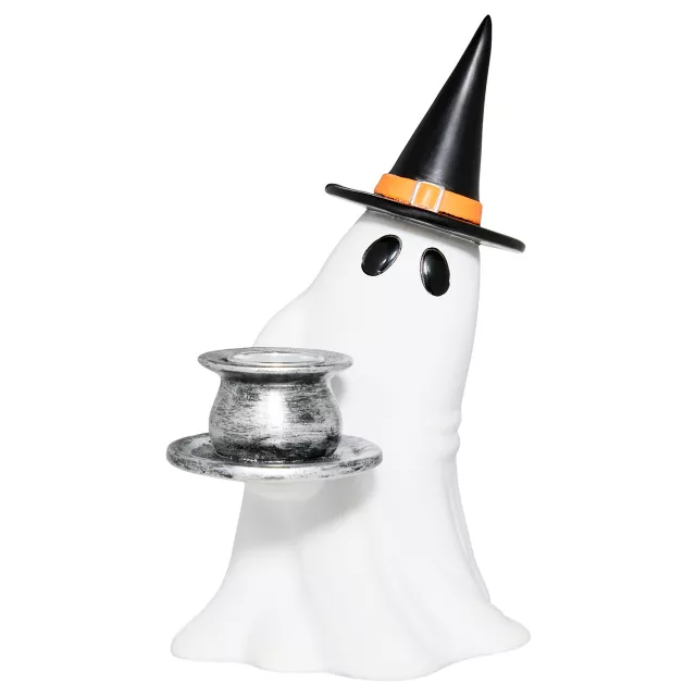 Ghost Witch Candle Holder