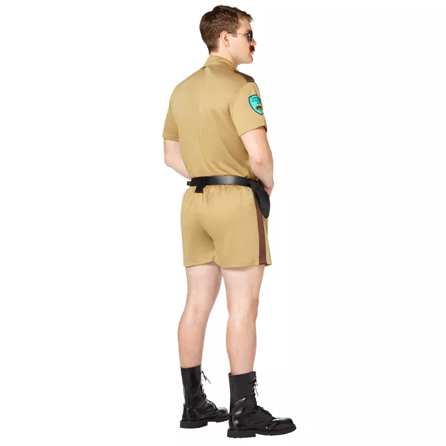 Adult Sergeant Short Pants Cop Costume