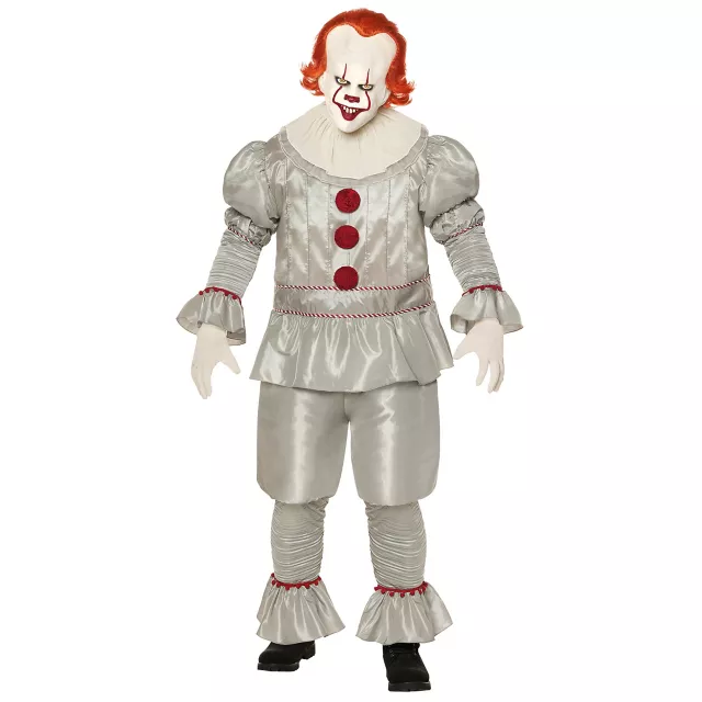 Adult Pennywise Plus Size Costume Deluxe - It Chapter Two
