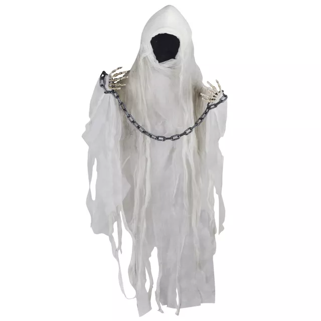 3 ft Animated Faceless Hanging Reaper - Decorations