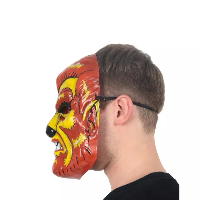 Vintage Werewolf Half Mask