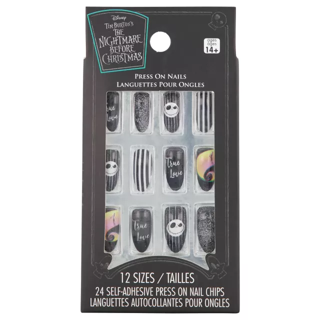 Jack Skellington Press On Nails - The Nightmare Before Christmas