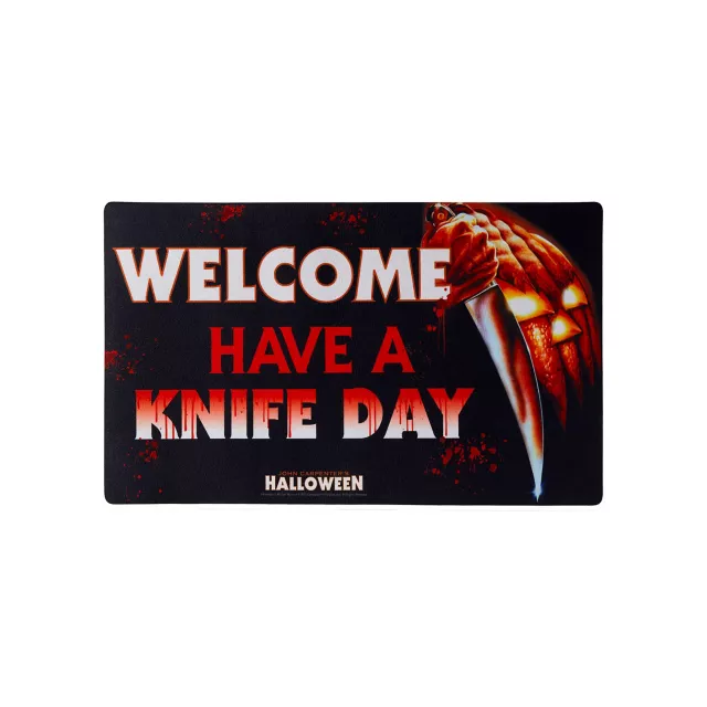 Michael Myers Have A Knife Day Doormat - Halloween