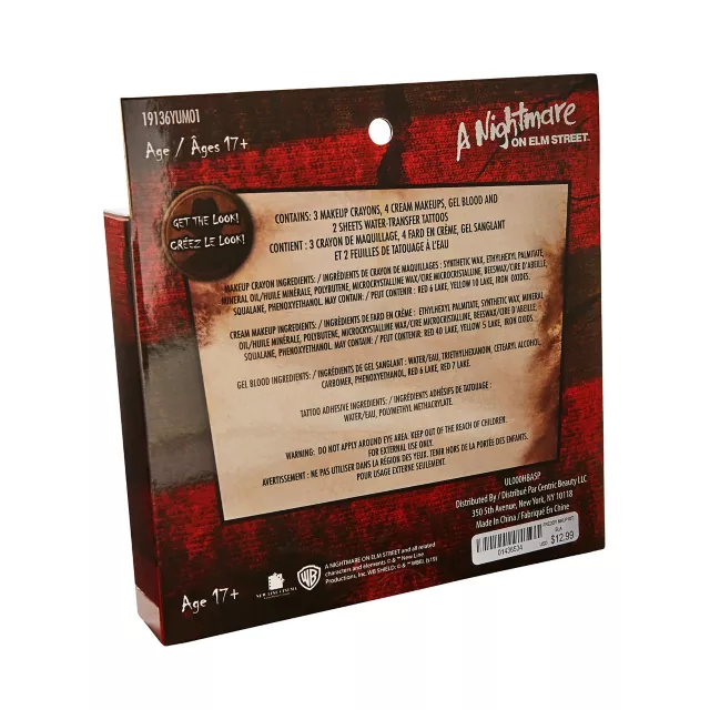 A Nightmare On Elm Street Makeup Kit