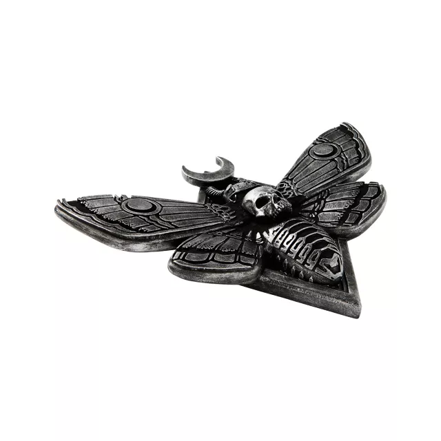 Gothic Noir Death Moth Sign