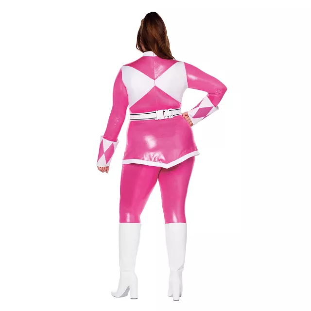 Adult Pink Power Ranger Costume - Mighty Morphin Power Rangers