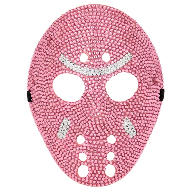 Pink Bling Hockey Mask