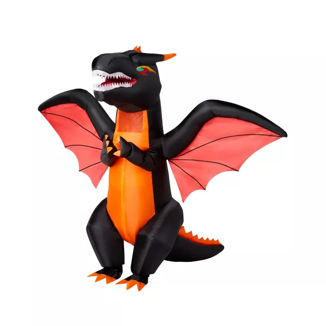 Kids Fire Dragon Inflatable Costume