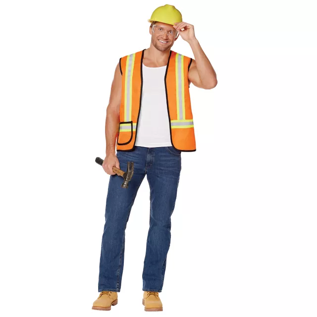 Construction Worker Costume Kit