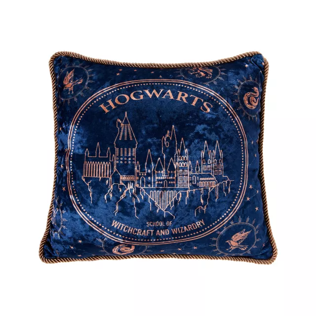 Hogwarts School of Witchcraft and Wizardry Pillow - Harry Potter