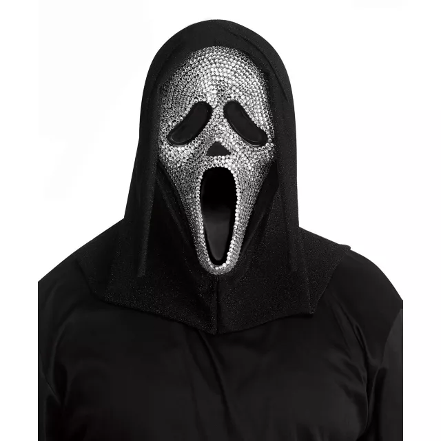 Ghost Face Bling Full Mask