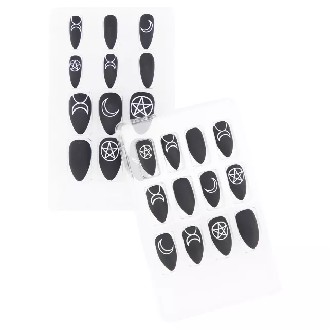 Pentagram Press On Nails