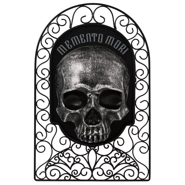Gothic Noir Memento Mori Skull Sign