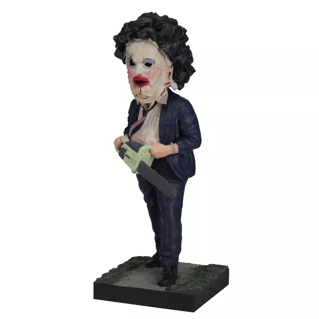 Leatherface Pretty Woman Mask Bobblehead Statue - The Texas Chainsaw Massacre