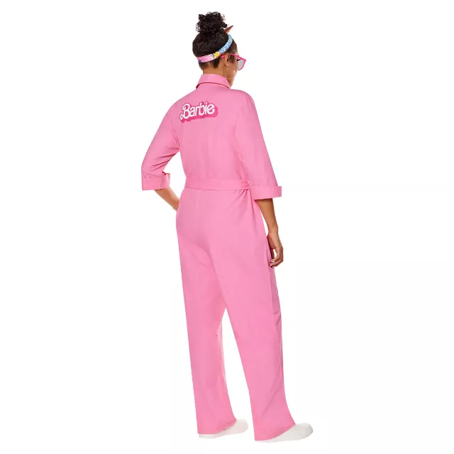 Adult Plus Size Pink Power Jumpsuit - Barbie the Movie