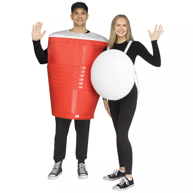 Adult Beer Pong Couples Costume