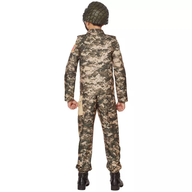 Kids Military Soldier Costume