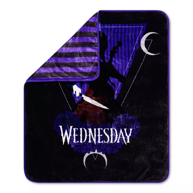 Wednesday Cello Fleece Blanket