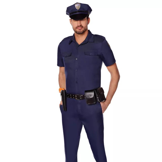 Adult Police Officer Costume Deluxe